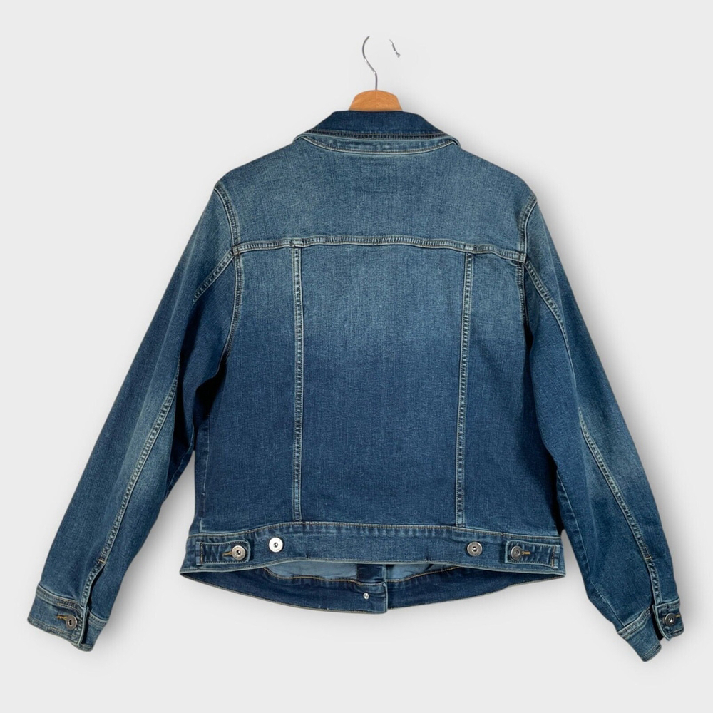 Torrid Denim Truckers Jean Jacket Women’s 2 (2X) Country 90's Western Rodeo - Picture 2 of 11
